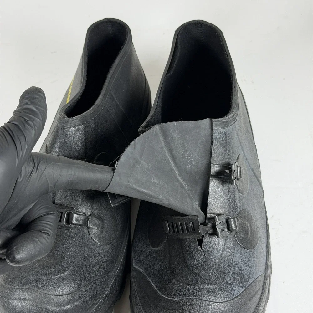 LaCrosse Men's Rubber Overshoes Galoshes Black Size 10 Storage F-15